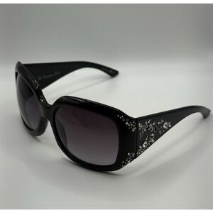 Dior Ondine Sunglasses Black Crystal Embellished Made in Italy